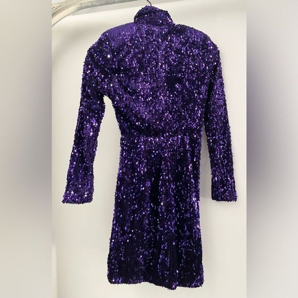 ZARA SEQUIN BLAZER DRESS 043/022 - Picture 3 of 14